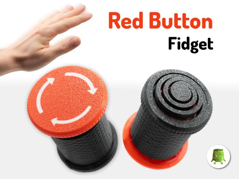 Red Button Fidget