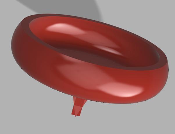 Reptile Feeding dish with stake