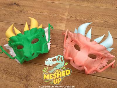 Eastern Dragon Masquerade Masks