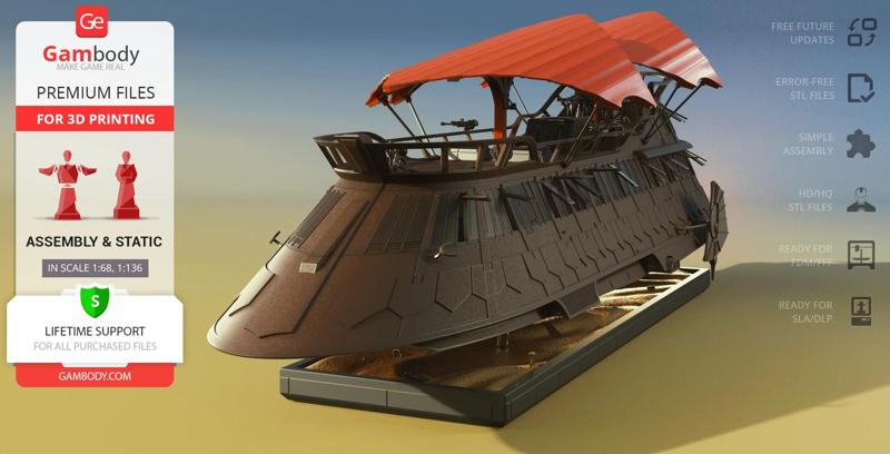 Khetanna STL files for 3D printing | Assembly Model