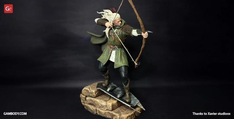 Legolas STL files for 3D Printing | Assembly Model