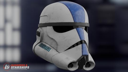 Phase III Clone Trooper Helmet – The Force Unleashed – Star Wars
