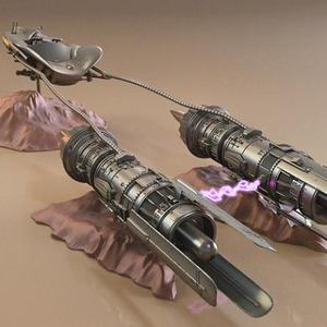 Anakin’s Podracer 3D Printing Model | Assembly + Action