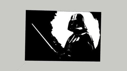 Darth Vader 3D Poster   