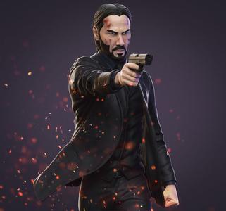 John Wick 3D Model