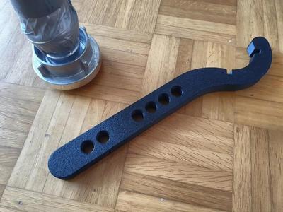 C - STORZ Kupplung / 2 Zoll Schlüssel - special wrench fire hose   