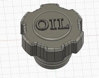 Oil Fill Hole Cap for 1984 Honda QR 50   
