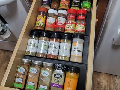 Modular Drawer Spice Rack