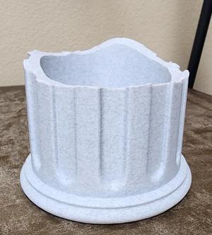 Broken Column Flower pot