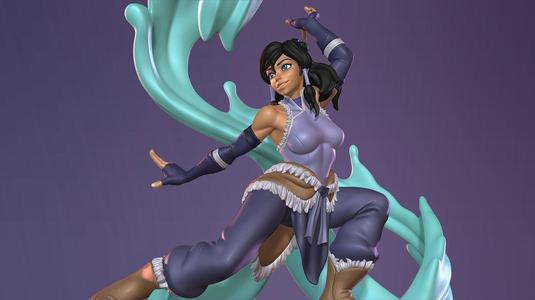 Avatar Korra Multi Versions SFW and NSFW 3D Print Model STL