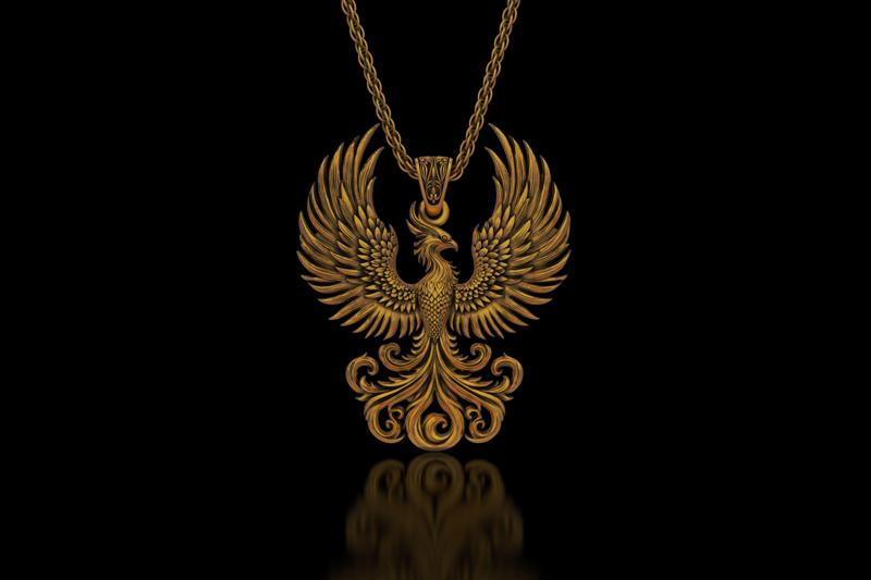 The mythical and exclusive Phoenix pendant
