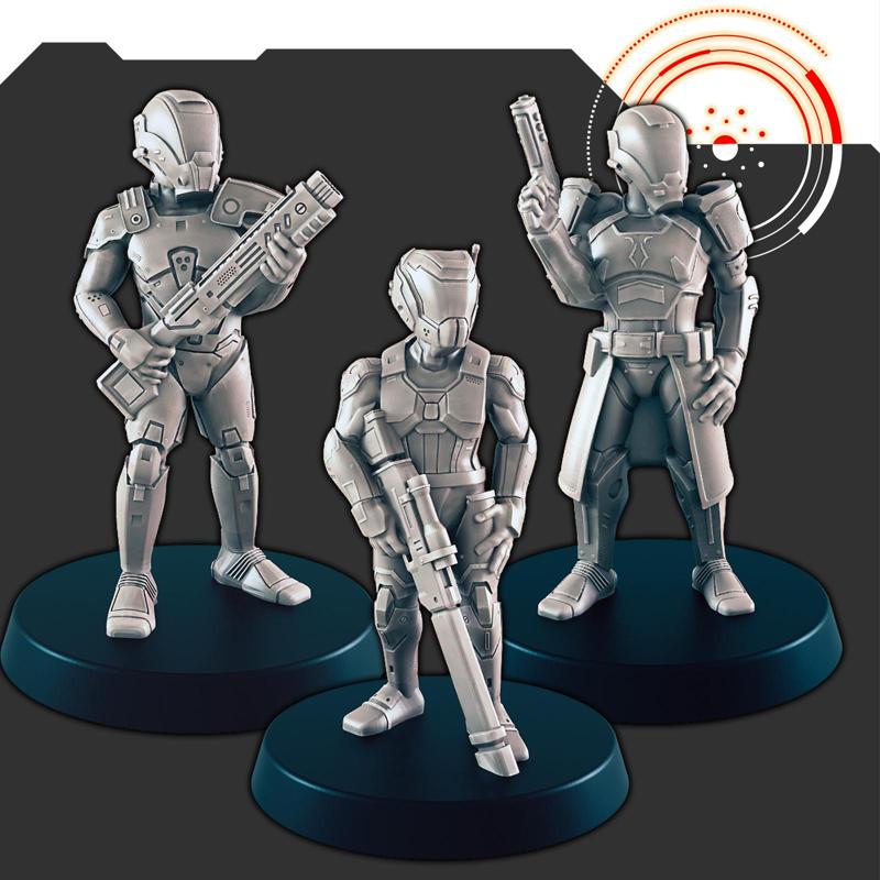 Sci-Fi Alliance Patrol [Support-free]