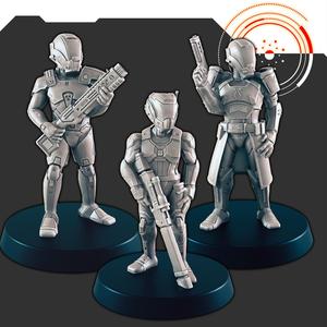 Sci-Fi Alliance Patrol [Support-free]