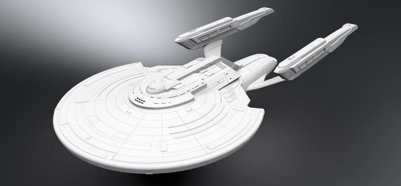 USS Titan A scale model