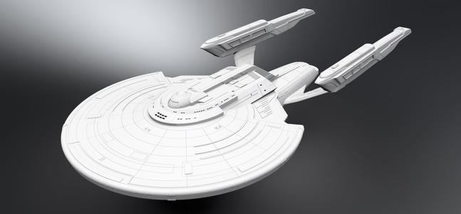 USS Titan A scale model