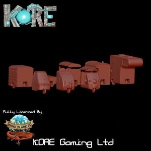 Modular Tuk Tuks 28mm