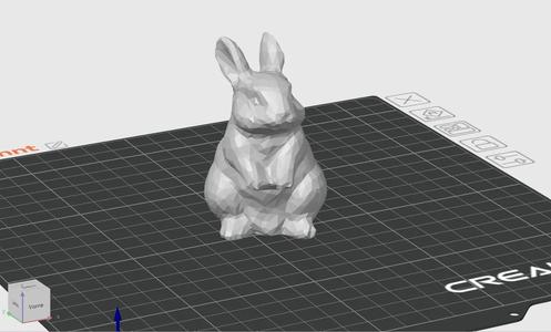 Easter Bunny Low-Poly