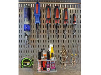 Modular Tool Racks for Elfa Utility Board