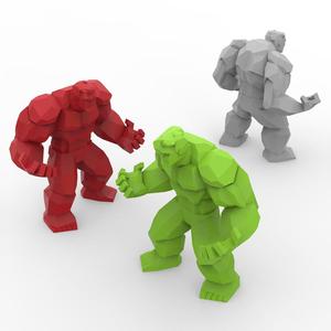 Low Poly Hulk v2