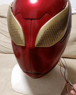 IRON SPIDER (Spider Man) helmet with motorized opening