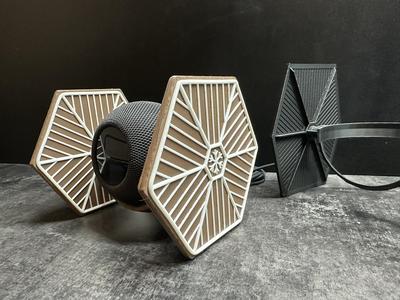 Gingerbread TIE Fighter HomePod Mini Stand