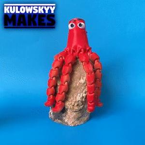 FLEXI CUTE PRINT-IN-PLACE OCTOPUS