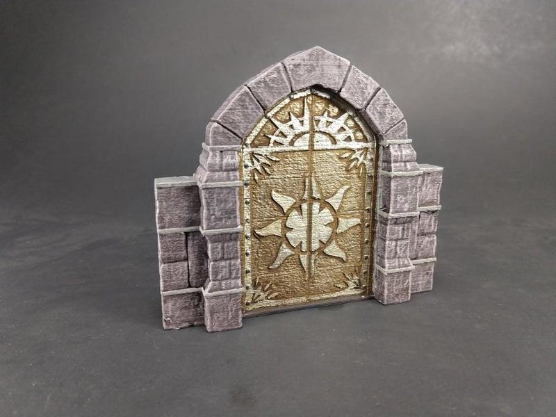 OpenForge 2.0 Boss Door (Cut-Stone Varients)
