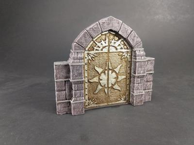 OpenForge 2.0 Boss Door (Cut-Stone Varients)
