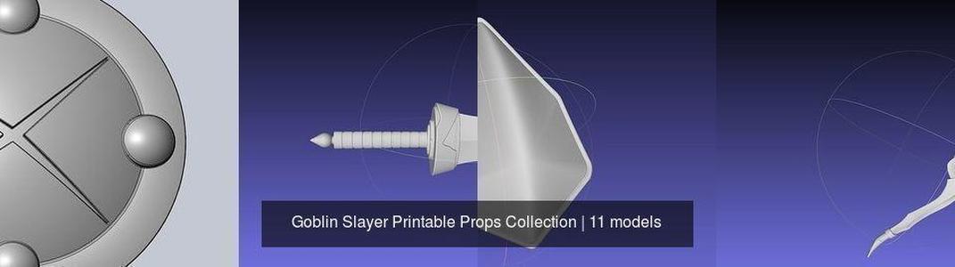 Goblin Slayer Printable Props Collection