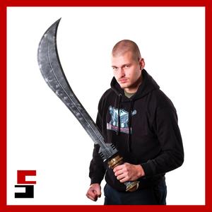 Ryyk Scimitar blade Star Wars Replica Prop Sword Cosplay Weapon