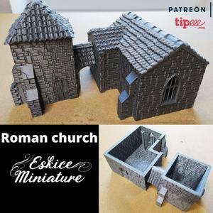 Eglise romane – 28mm for wargame