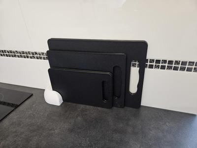 Cutting board rack