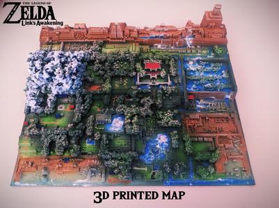 Zelda Link s Awakening map