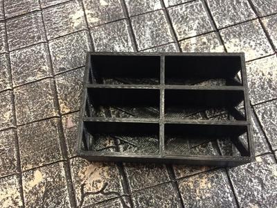 28mm Warehouse Racks 3″x1″l