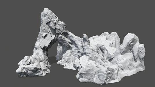 print rock formation