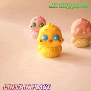 🐥Articulated Cute Chibi Chick- Kawai Creature🐥