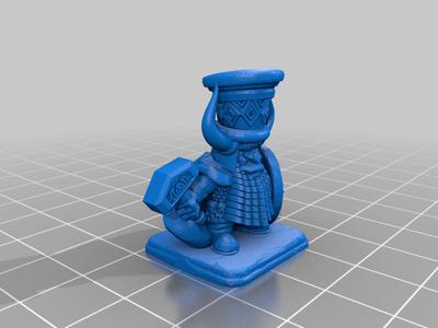 Heroquest Chaos Dwarf V1 and V2