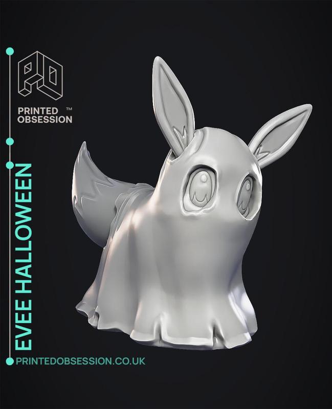 Evee Halloween – Pokemon – Fan Art