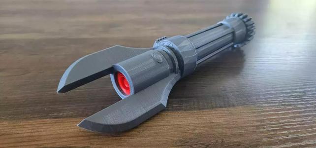 Darth Malgus’s Collapsible Lightsaber (Removable Blade)