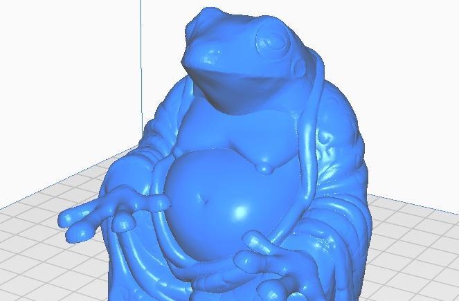 Frog Buddha w/hands (Animal Collection)