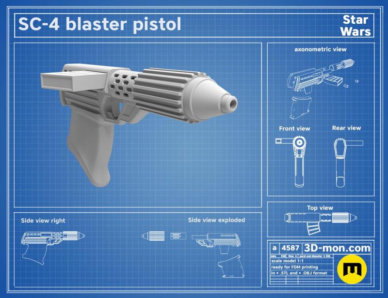 SC-4 Blaster Pistol