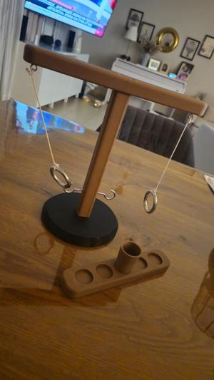 Ringwurfspiel Spielzeug Trinkspiel Tods Hook Haken Game Montessori