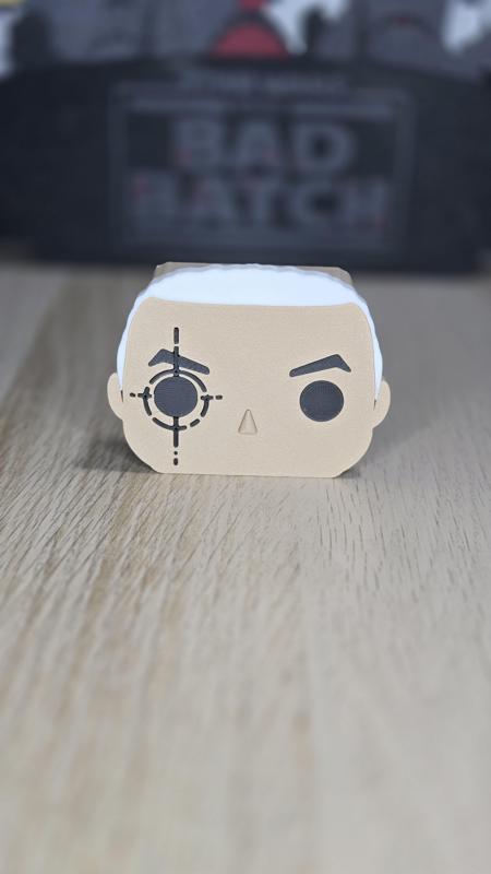 Blokkheadz Crosshair – Magnet, Ornament and Regular Collectible