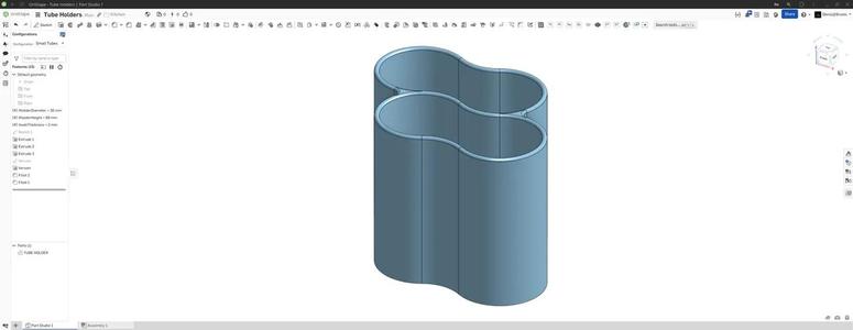 Quad Fridge Tube Holder   
