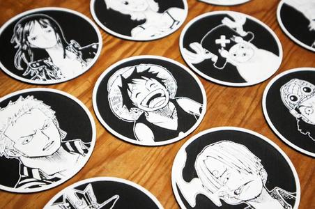 Posavasos de One Piece | 10 unidades