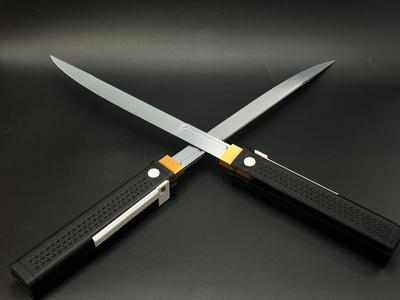Folding Dual Knives – Mutual Sheath