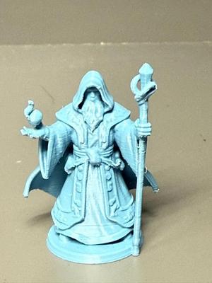 human arcane mage for Dungeons and Dragons DND (resin or FDM)