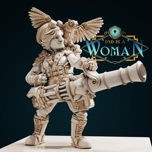 Dwarf Engineer – Hadelin Steamforge – 28/32mm and 75mm