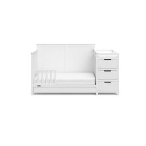 Mini Baby Crib with Changing Table 3D Model STL FBX OBJ