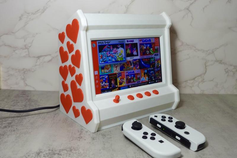 Nintendo Switch Retro Arcade Display *Valentine’s Day Edition*